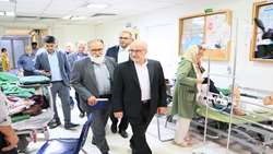 بازدید سرزده رئیس منطقه یک سازمان بازرسی کل کشور از بیمارستان شریعتی تهران