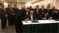 امضای یادداشت تفاهم همکاری میان سازمان بازرسی کل کشور جمهوری اسلامی ایران و وفاقی محتسب( آمبودزمان فدرال) جمهوری اسلامی پاکستان