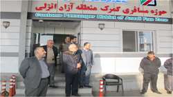 بازدید سرزده بازرس کل استان گیلان از گمرک منطقه آزاد بندر انزلی