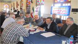 برپایی میز خدمت از سوی بازرسی‌کل گیلان به مناسبت هفته قوه قضائیه