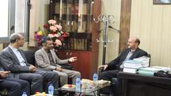 بازدید استاندار از طرح توسعه ساختمان بازرسی کل استان قزوین