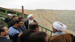 بازدید سرزده رئیس سازمان بازرسی کل کشور از معدن چغارت شرکت سنگ آهن مرکزی بافق