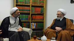 رئیس سازمان بازرسی کل کشور  با آیت‌الله‌العظمی سبحانی دیدار کرد