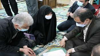 رسیدگی به مشکلات حقوقی و قضایی نمازگزاران مسجد الزهرا (س) از سوی رئیس سازمان بازرسی