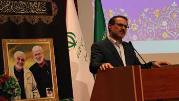 مراسم دومین سالگرد شهادت امیر مقاومت حاج قاسم سلیمانی