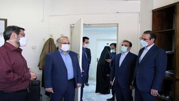 بازدید رئیس سازمان بازرسی از اداره بازرسی تهران