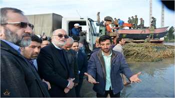 بازدید از مناطق سیلزده گلستان و مازندران