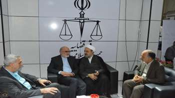 بازدید رئیس سازمان بازرسی کل کشور از نمایشگاه الکامپ تهران