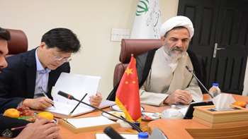 دیدار رئیس ستاد رسیدگی به پروندههای کمیسیون ملی نظارت جمهوری خلق چین با حجتالاسلام درویشیان